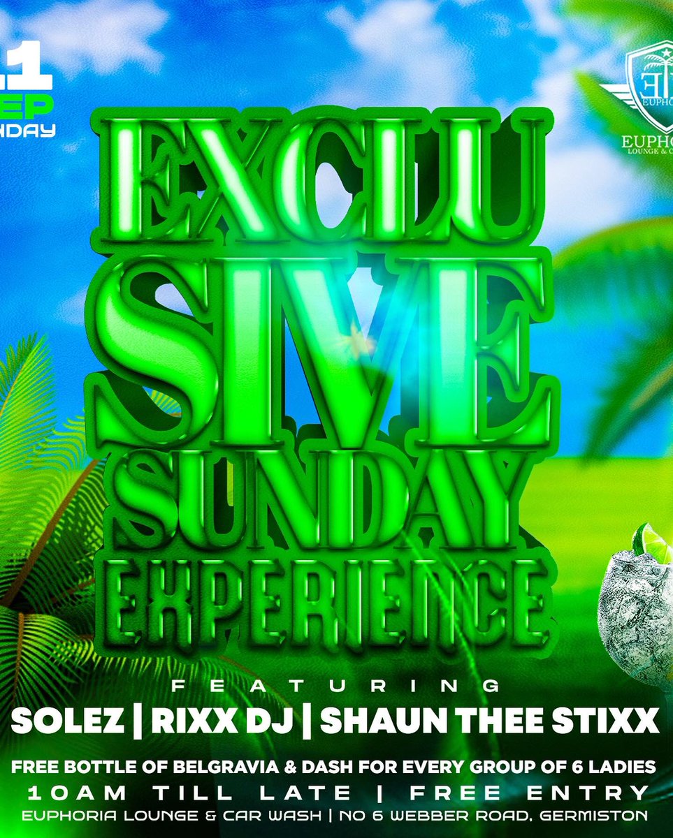 Weekend plans? Don’t worry we got you 💚💚💚