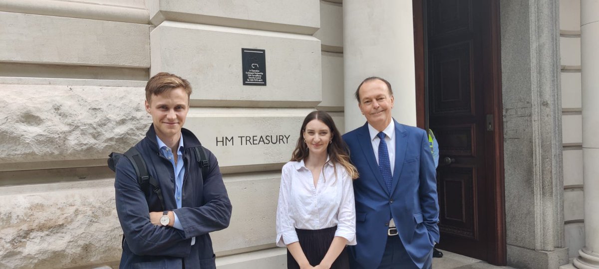 As <a href="/trussliz/">Liz Truss</a> takes the reigns of <a href="/10DowningStreet/">UK Prime Minister</a>, we went to the <a href="/hmtreasury/">HM Treasury</a> today to continue pushing for a reduction in VAT on public EV charging.

We were very frank about what the catastrophic increases in charging costs will mean for the EV transition.