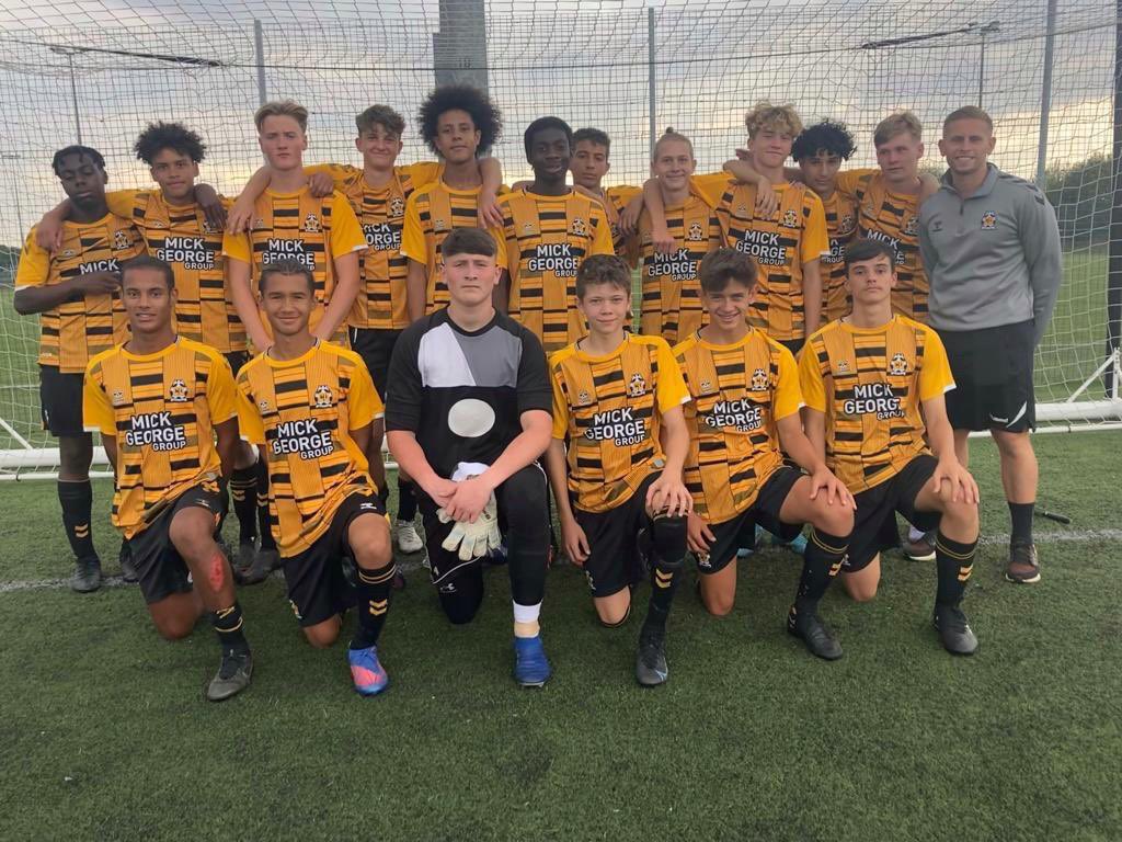 Cambridge United Academy tweet media