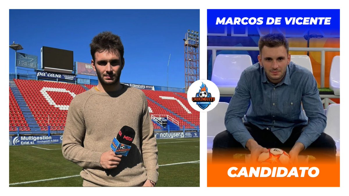 elchiringuitotv's tweet photo. 📌CANDIDATO 8. #ChiringuitoCasting 

⚽Marcos de Vicente - @MarcosdVicente
📆Edad: 28
🏟️Posición: central 
🦵🏻Pierna dominante: diestra

😎"Valentía, coraje y nobleza" https://t.co/e2BCEB8Xlw