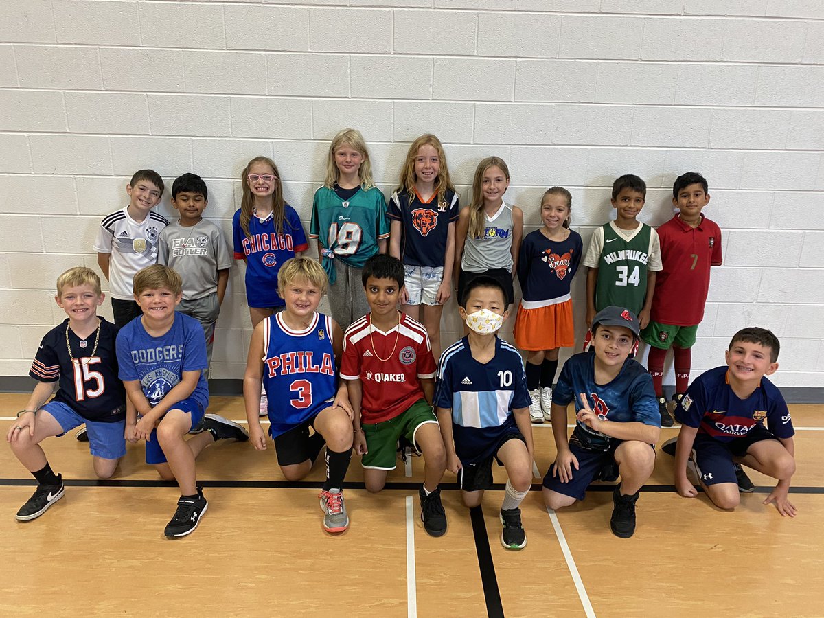 Today at Kildeer we are supporting Mr Emde &amp; his fight with Cancer! Third Grade is cheering you on!! #inspire96