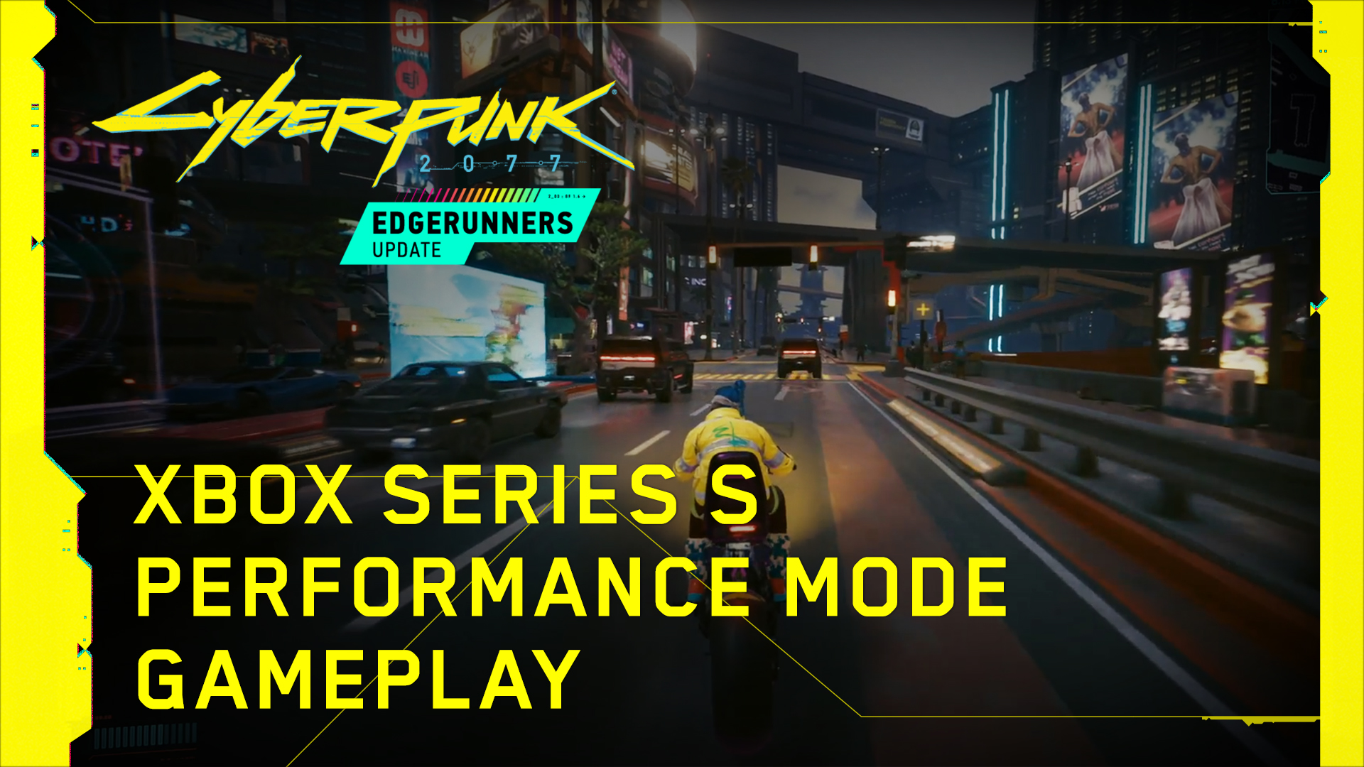Cyberpunk 2077 on Twitter: "Pretty cool, isn't it? Take a look at the Xbox  Series S performance mode video – our newest addition for the console users  and all the smooth framerate