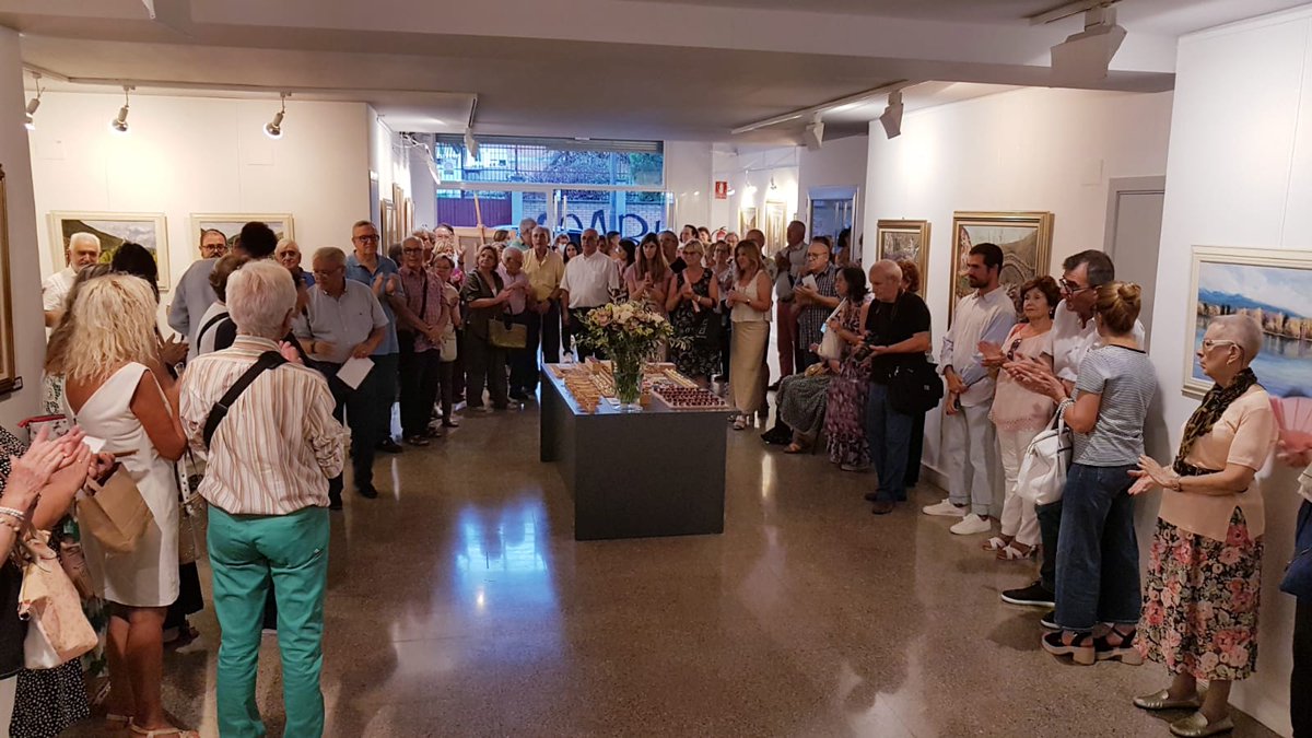 AssociacioNon's tweet photo. Res Non Verba acolleix fins al 7 d'octubre l'exposició "Una mirada al horitzó" del artista lleidatà Lluis Trilla.
Us hi esperem! https://t.co/xSITAguHUV