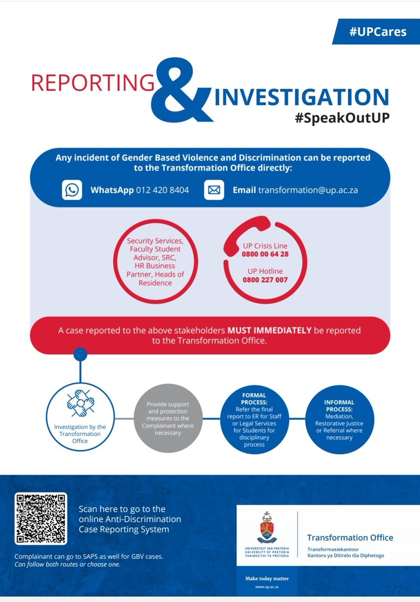 Our Anti-Discrimination Reporting System is launched! 

Now cases of discrimination, sexual violence and gender-based harm can be reported on Click-UP using your mobile device. 

Thank you to all who popped by and to <a href="/speakoutup/">#SpeakOutUP</a> for all they do and more!!

 #SpeakOutUP