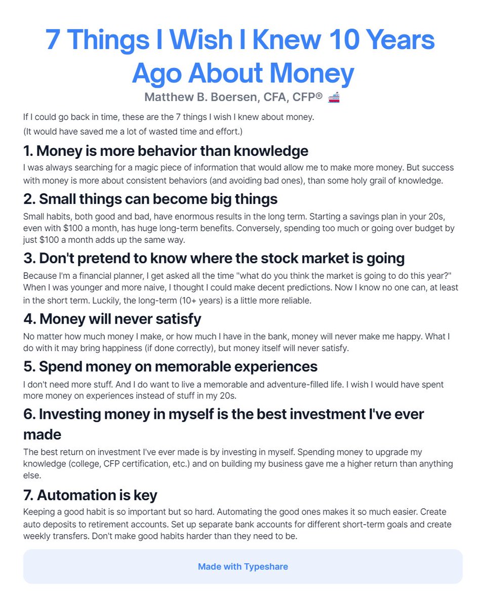 Matthew B. Boersen, CFA, CFP® tweet media