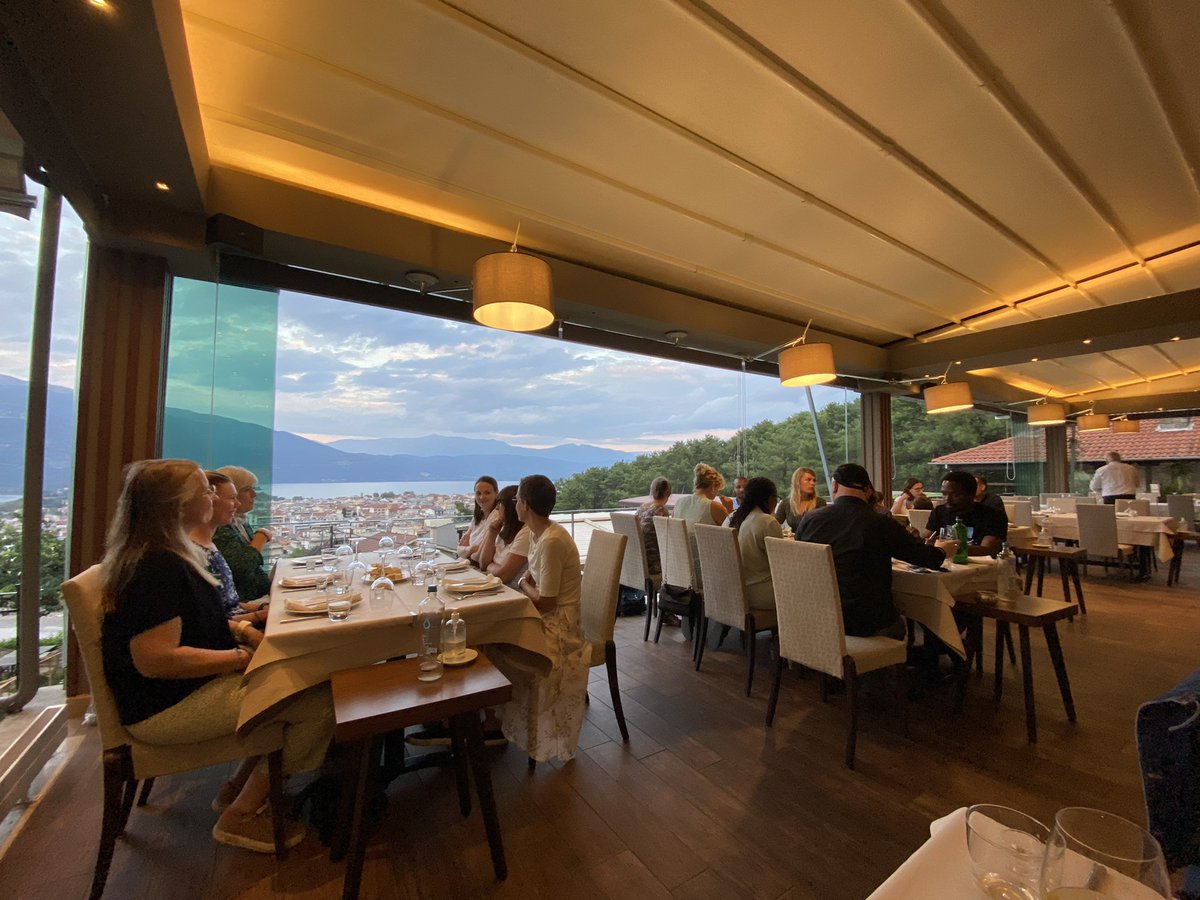 InnovateDignity's tweet photo. A special dinner for the @InnovateDignity team in the beautiful city of Ioannina! https://t.co/uQ8HKpUHBU