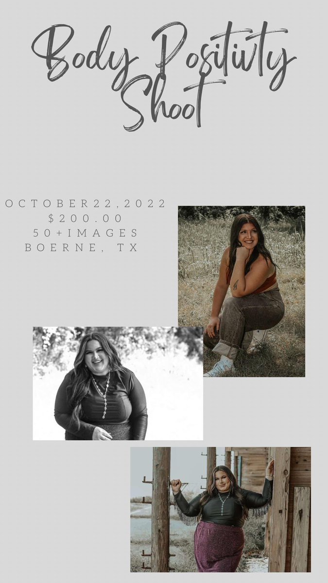 SAN ANTONIO GALS! 
I have 3 spots left open for this shoot. We are gonna have a blast!!! Join us! 🤍