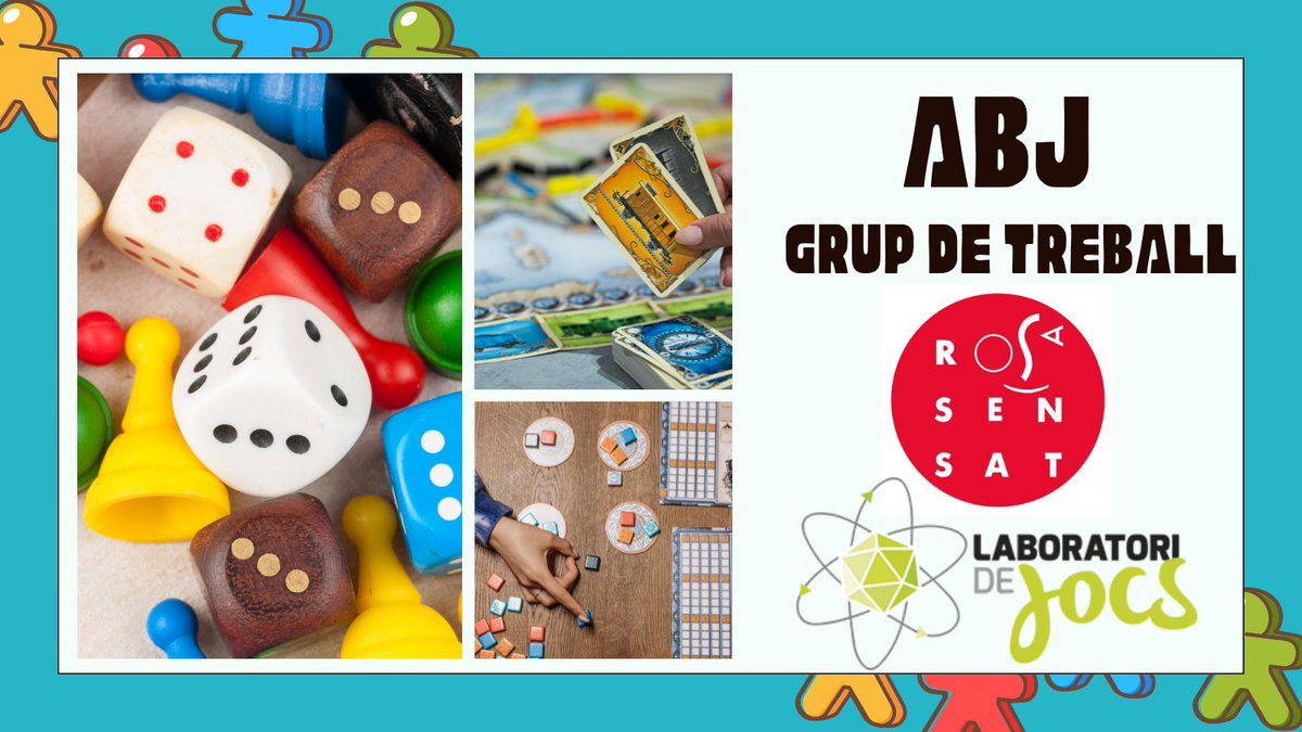 - T'interessa l'#ABJ (Aprenentatge basat en jocs)?
- Vols aprendre col·laborativament amb companys i companyes de professió?

Participa al nou grup de treball de <a href="/RosaSensat/">Associació de Mestres Rosa Sensat</a>, amb la col·laboració de <a href="/laboratorijocs/">Laboratori de Jocs</a>!

Vols més informació? Segueix llegint el fil ⤵️