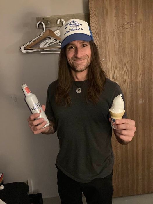 Beer and Ice cream!  Brian knows whats up!