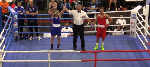 TeamChile_COCH's tweet photo. ¡ESTRENO TRIUNFAL! 🥊

Valentina Bustamante 🇨🇱 derrotó por decisión unánime a Rimma Volosenko 🇰🇿 en el Torneo Internacional de Silesia, desarrollado en Gliwice 🇵🇱.

#VamosTeamChile 🇨🇱. https://t.co/RsKZ5avMEq