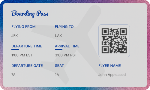 bilalsdesign's tweet photo. #DailyUI Day 24 -- Boarding Pass #uidesign https://t.co/dSzlzBaxXB