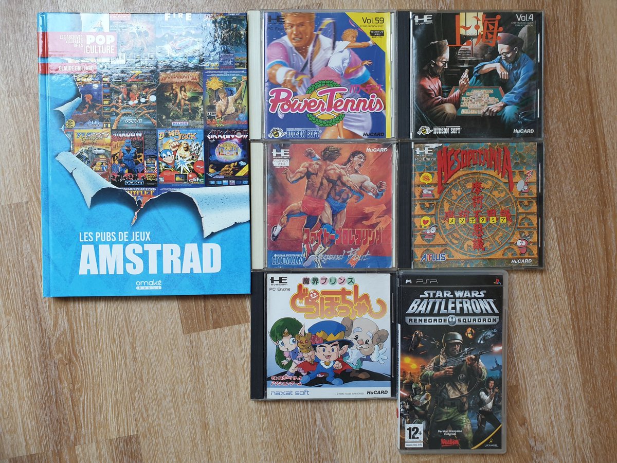JulianDemiautte's tweet image. Un "inaccessible" PC Engine vient de tomber. Je pense que c'est le dernier, a moins d'une chatte pas possible.😆
#PCEngine #PCE #Coregrafx @DrNostal @omakebooks