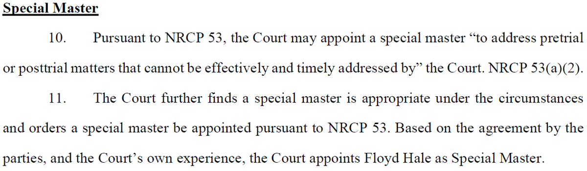 In_GENIO_MEX's tweet photo. $BBIG The judge has appointed Floyd A. Hale as Special Master, we should see things starting to move on the discovery process by next week. LFG!!! #NoMoColucci https://t.co/arC5TQgN7w
