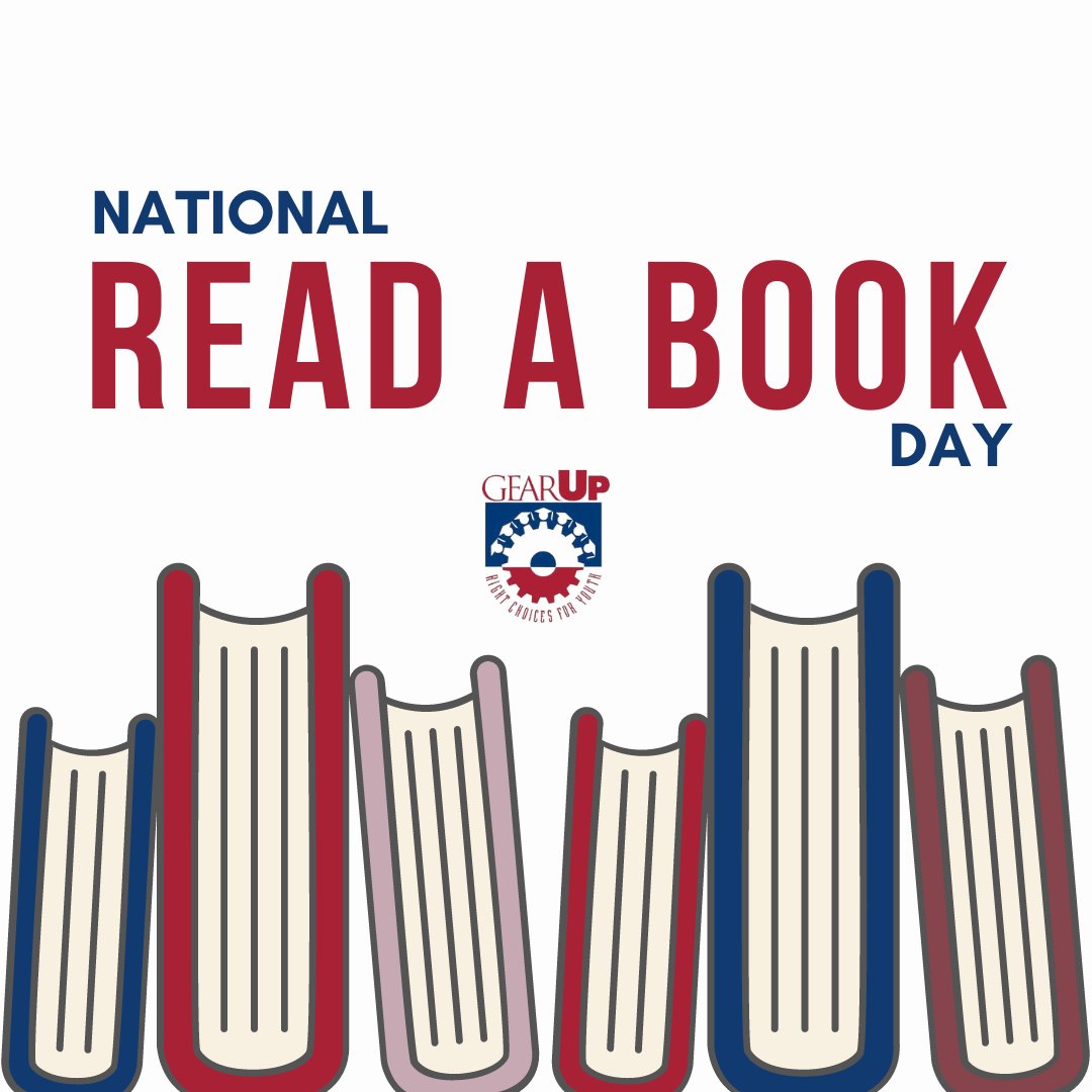 GEARUPMass's tweet photo. Did you know that today is national Read A Book Day? We hope you can celebrate the day right, by picking up a book of your own! 😉📚 #ReadingIsGoodForTheSoul #ReadABookDay https://t.co/9IbjwKeLau