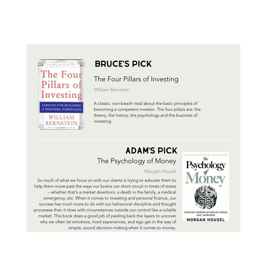 AssetBuilder's tweet photo. What are you reading today? Check out a few of our team's favorite finance and business reads. #ReadABookDay https://t.co/jnjBme750R