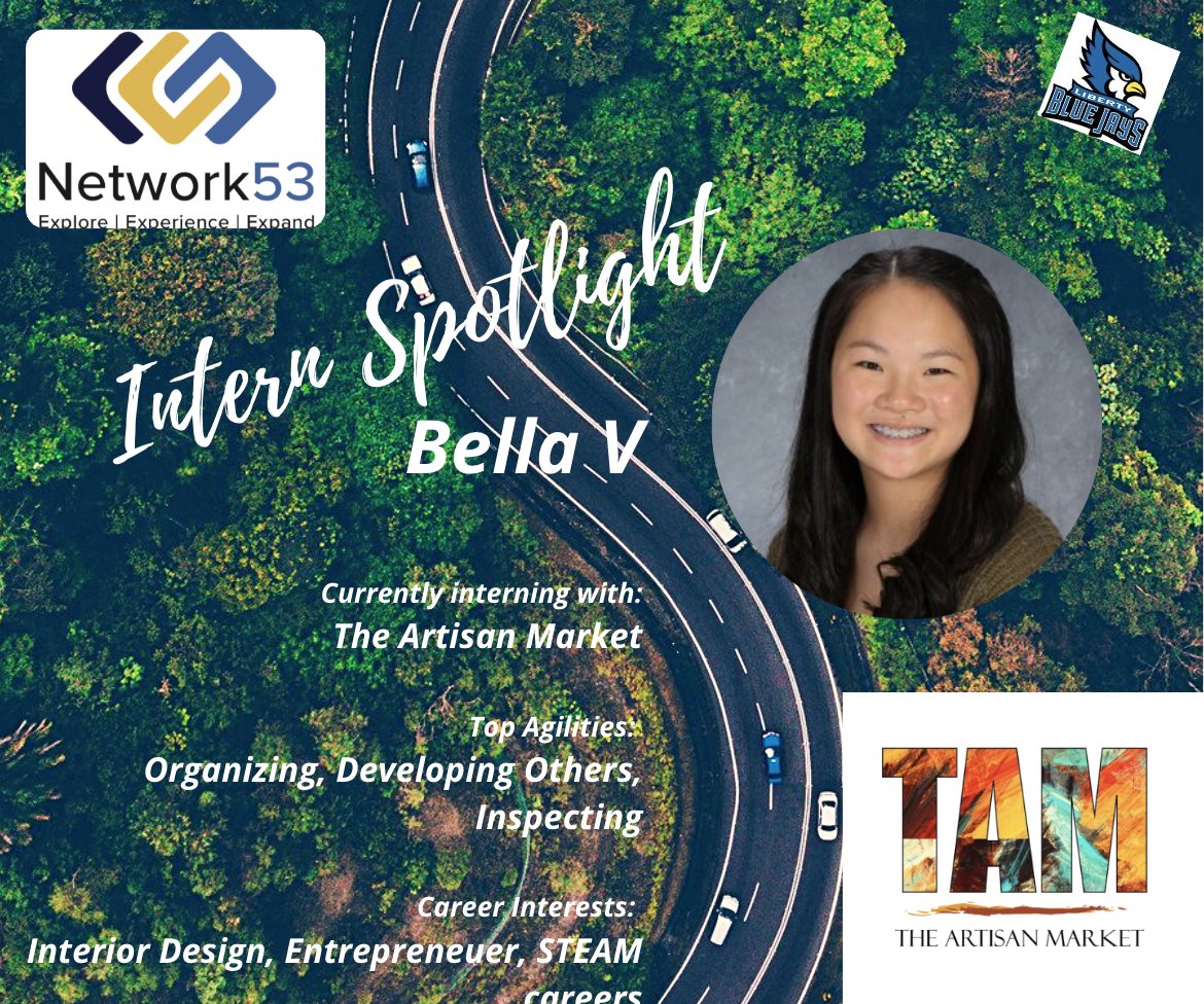 lhs_navigator's tweet photo. #Internships finally starting today for #Network53! These #internspotlights are the first of many great examples of @LHSJAYS participating in #realworldlearning👇🎨💻 Big thanks to @liberty_artisan and #snydersurveyingLLC! @LPStheadvance #plus1 https://t.co/s6ByGpDD0j