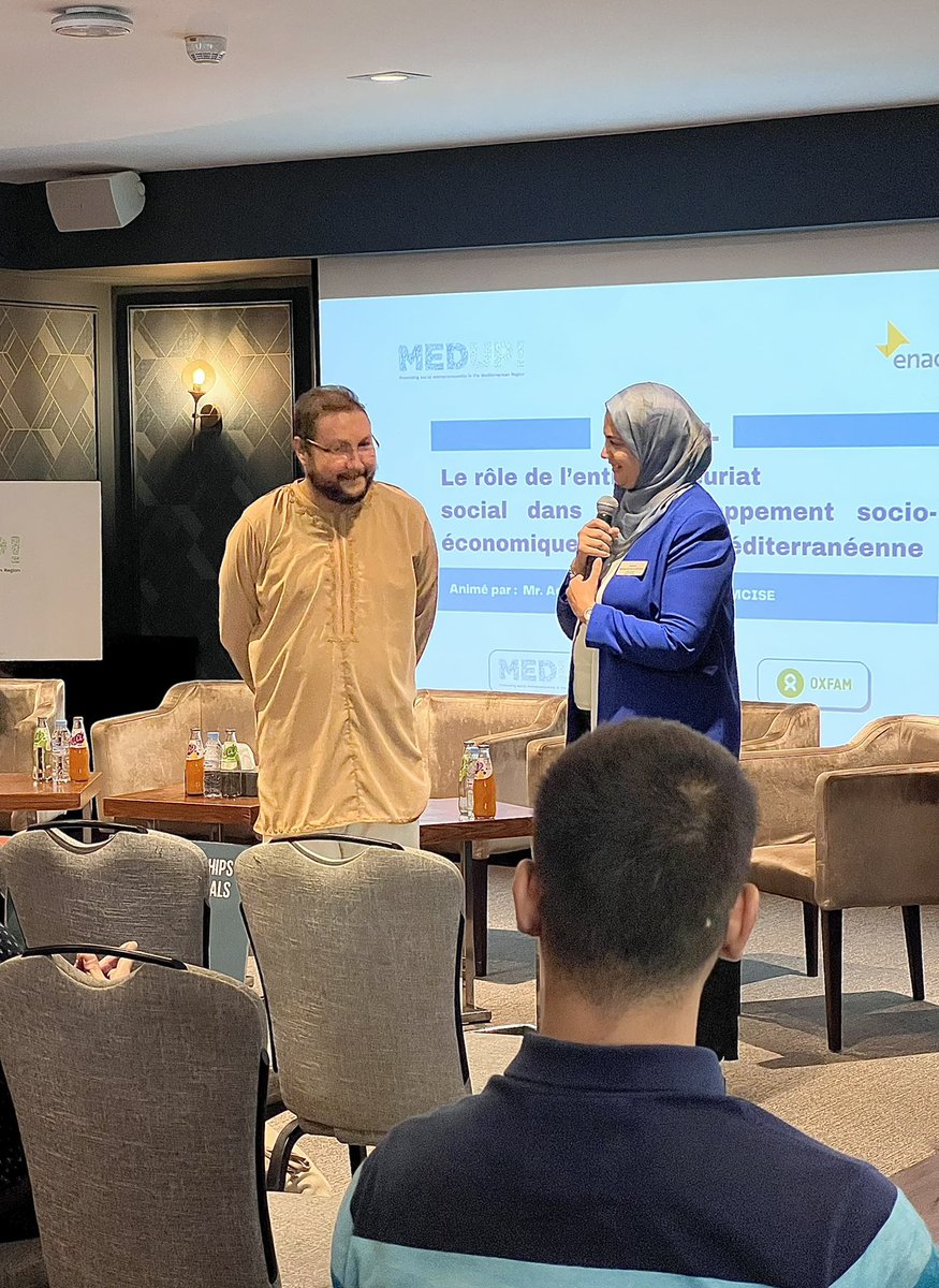 enactusmorocco's tweet photo. Un lancement avec des mots d’encouragements par nos partenaires et amis du #SIF_2022. Avec la participa de Mme. Nada Diouri
Mme. Laila Abouhalim
Mme. Siham Meftahu
M. Yassine Maghnouch
M. Ismail Iftissen
Et Animé par :@AdnaneA @UNIONEUROPEA
@UfMSecretariat
#MedUp #Oxfam_au_Maroc https://t.co/ucNesXRnjI
