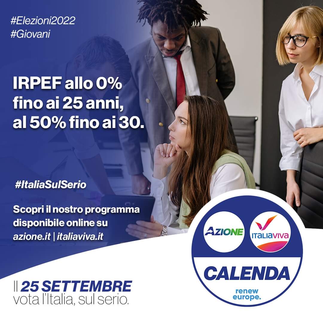 BorgoInAzione's tweet photo. Ecco le nostre proposte per un fisco più semplice ed equo, che sappia guardare ai più giovani.

Scopri il programma: https://t.co/G4SuQ9JvFo

Il 25 settembre vota l'#ItaliaSulSerio https://t.co/ilSScSHenQ