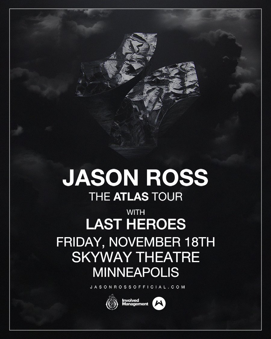 🗺️ ANNOUNCEMENT + CONTEST 🗺️

We are pleased to announce <a href="/JasonRossOfc/">Jason Ross</a> w/ special guests <a href="/LastHeroesmusic/">Last Heroes</a> at #SkywayTheatre on 11/18 ! Tix are on sale 9/9 at 10AM here → skywaytheatre.com/jason-ross -- OR for your chance to win: RT this post, LIKE this post + TAG a friend below!