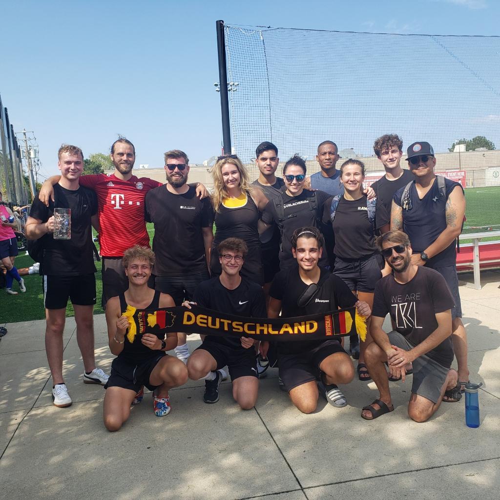 Dankhaus's tweet photo. Last Saturday, @GISChicago and DANK Haus teamed up to represent Team Germany at the Chicago World Cup hosted by the Chicago Fire Football Team. Thank you to all who came out and played. We can't wait until next year! #soccer #football #worldcup #chicagofire #teamgermany https://t.co/NHKyJO5ZYL