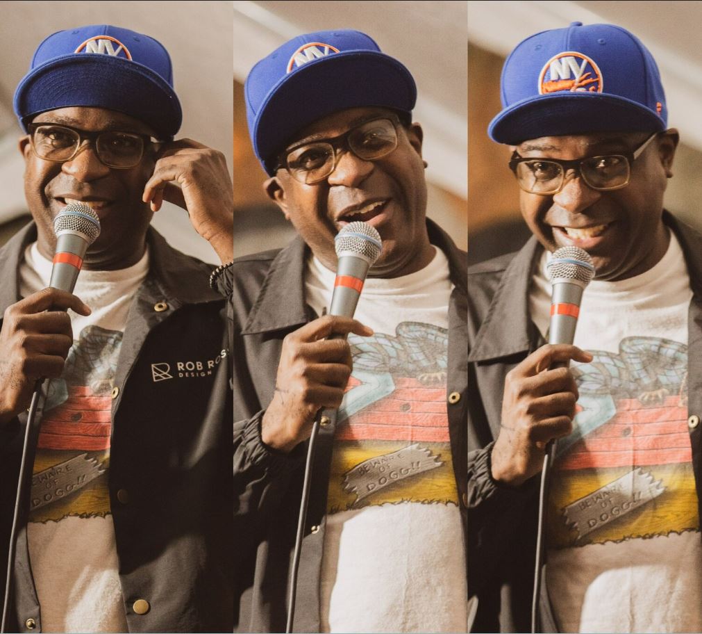 NiftyComedians's tweet photo. Khalid made his late night debut on CONAN and Thrillist named him one of the 50 Best Undiscovered Comedians in America. He’s written for HQ Trivia, the NAACP Image Awards, Impractical Jokers and the live music trivia app Out of Tune. https://t.co/DMfqZMv2Jc