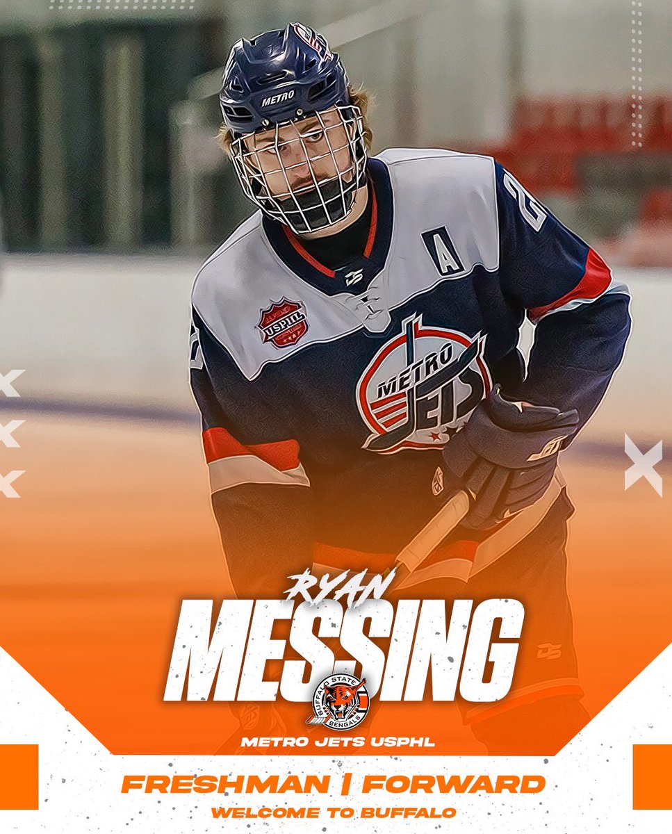 Our first new player this year, more of a homecoming for him, is local native Ryan Messing. After a 53 point campaign in 43 games with the Metro Jets (and a trip to the league finals), he joins a retooling Bengal offense. Welcome back home, Ryan! #BengalHockey