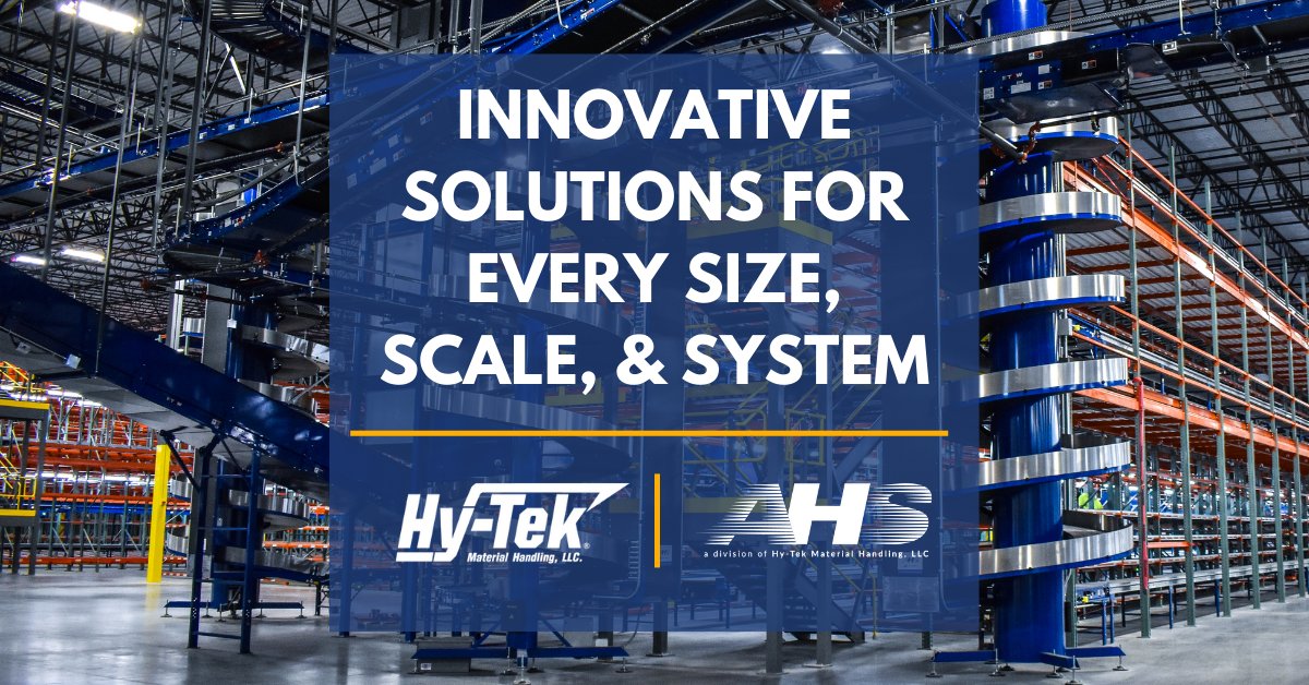 No matter the size, scale or system, we has a #solution to help #innovate your #supplychain. We can help with any project from #conveyor &amp; racking, to #robotic picking, sorting, &amp; packing. Learn more about our solutions by vertical bit.ly/3D2u48y

#ecommerce #fmcg #g2p