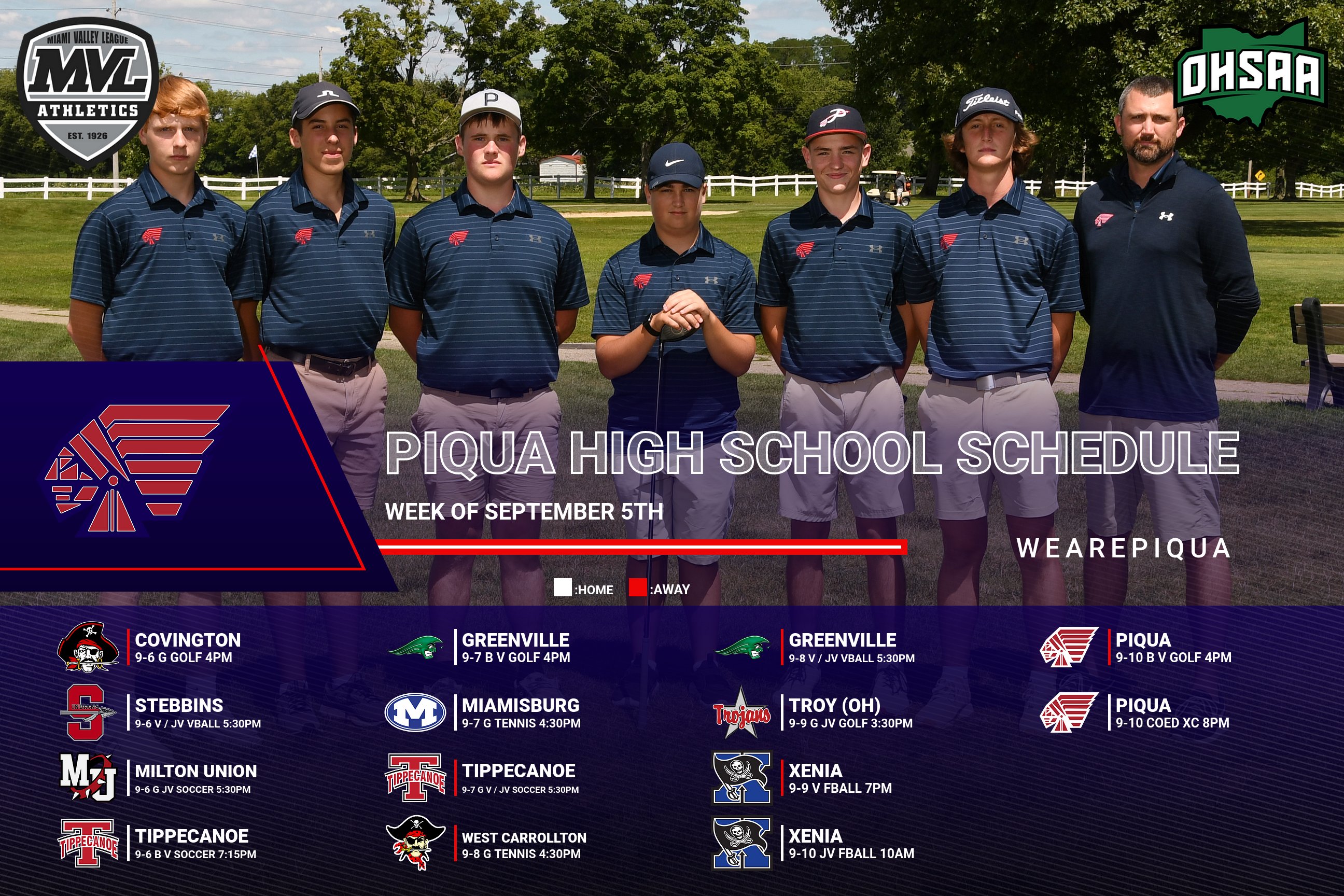 Piqua Indians Golf ( PiquaGolf) / Twitter