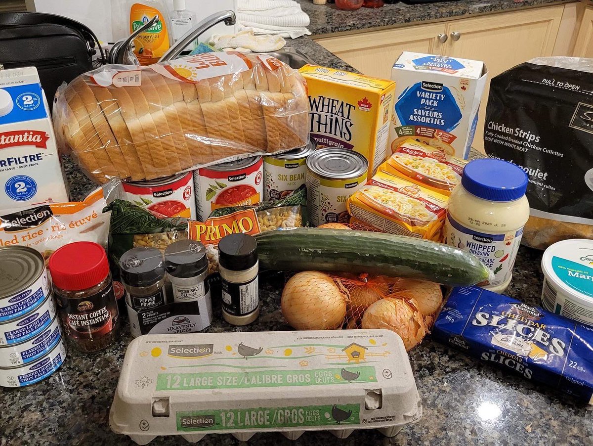 MTaylorNDP's tweet photo. After just one grocery shop yesterday, I have $35.99 left of the approximated grocery budget of $95.21. The daunting walk and shop included finding the last loaf of “affordable” bread and empty sale shelves forcing me to spend more or go without.
These rates are too low. https://t.co/MGDiYBxHD9