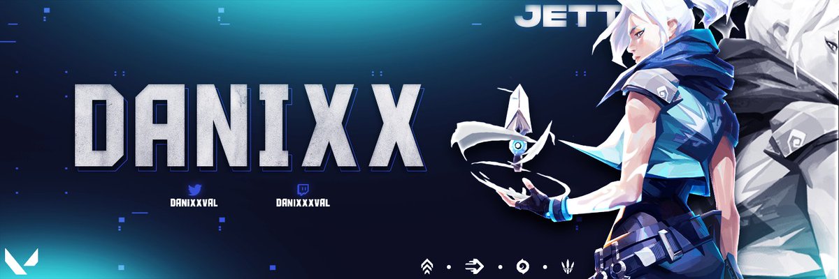 My first Valorant Header - @danixxVAL 

Support is highly appreciated!🔥♥️

Dms open.💸

#valorant #header #design