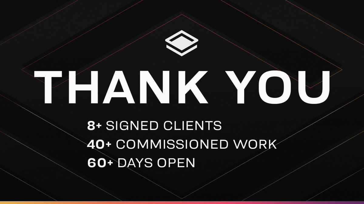 Today marks our 2 month anniversary since we opened 🥳

We'd like to say a big thanks to everyone whose been with us and who has worked with us over these past 2 months ♥️

Lets go for 3! 🤜🤛