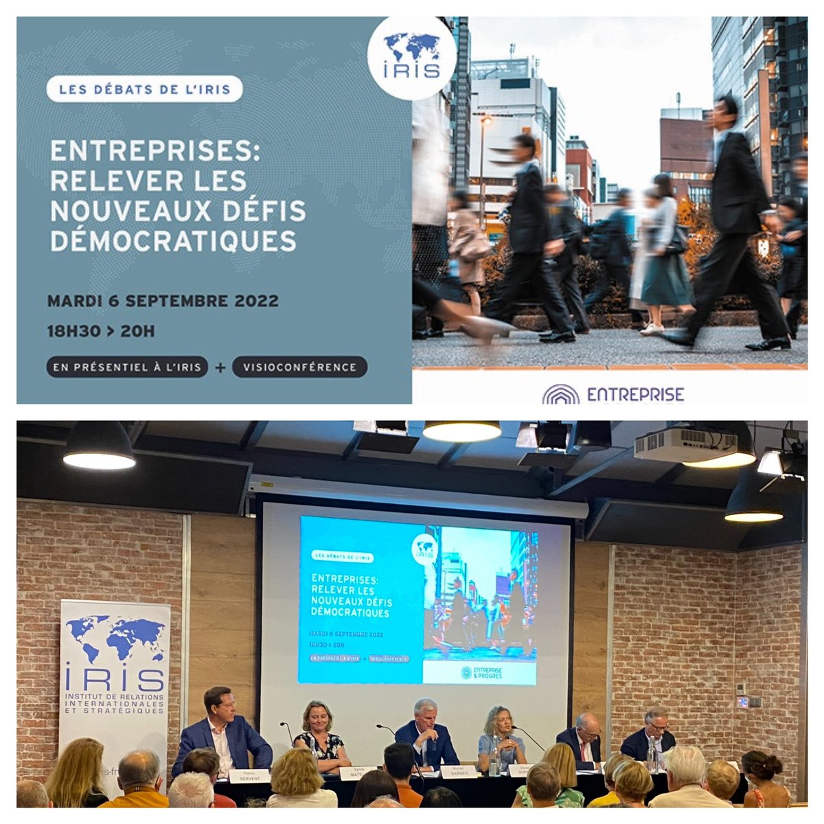 Repenser l’entreprise dans un monde géopolitique qui se complexifie <a href="/PatriciaAlpes/">Patricia</a> <a href="/MaxJLille/">Maxime</a> @P__Chollet <a href="/JWackenheim/">Julien Wackenheim 🚀🦄</a> <a href="/blanpain_b/">BLANPAIN-B</a> <a href="/Julien_Carmona_/">Julien Carmona</a> <a href="/cmarkea/">Crédit Mutuel Arkéa</a>