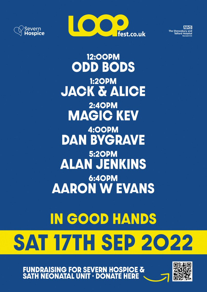 alanjenkins96's tweet image. Loopfest lineup for In Good Hands, Shrewsbury. #Loopfest