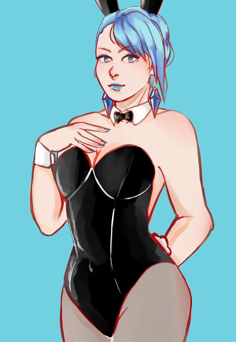 Sylustration's tweet photo. Her- 💙
#Bluerose #Tigerandbunny #Tigerandbunny2 #Karinalyle #Bunnysuit https://t.co/rUstG3FWw3