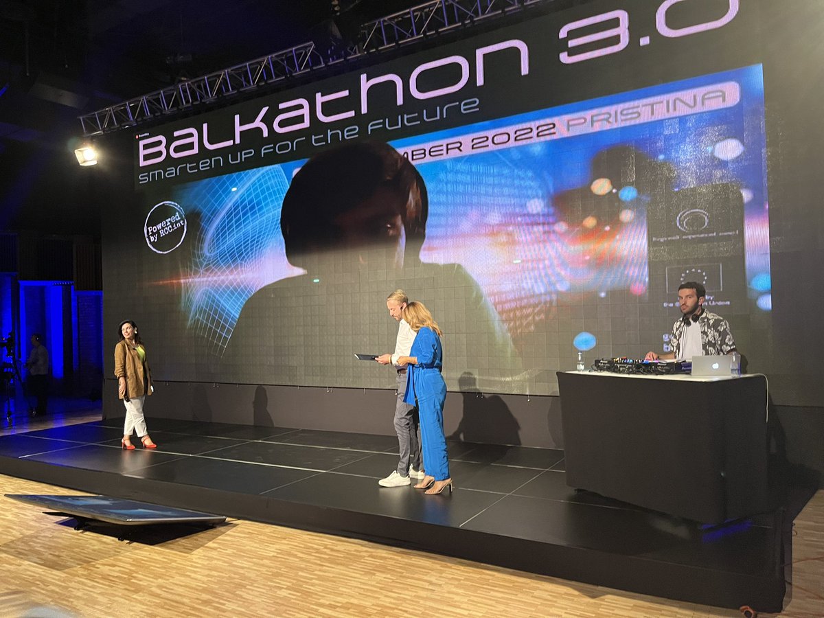 rccint's tweet photo. Balkathon winner 🏆⏭ #BeBeep from #Montenegero with the idea to establish a carpooling platform, allowing users easier & more comfortable transportation, and money-saving on long-distance trips by cost-sharing 🚘 https://t.co/xuA7KNUVY3