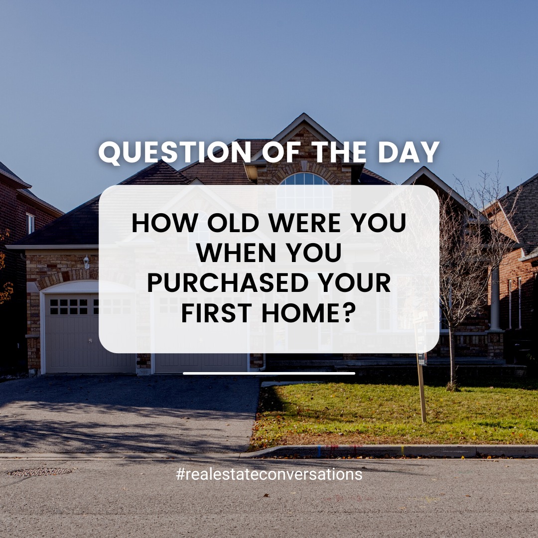 remax4000's tweet photo. Homeownership is something to be celebrated at any age! How old were you when you bought your first home?
#homeowner #homeownership #firsthome #newhome #howoldwereyou #realestate #questionoftheday #commentbelow https://t.co/K9hTXGgff3