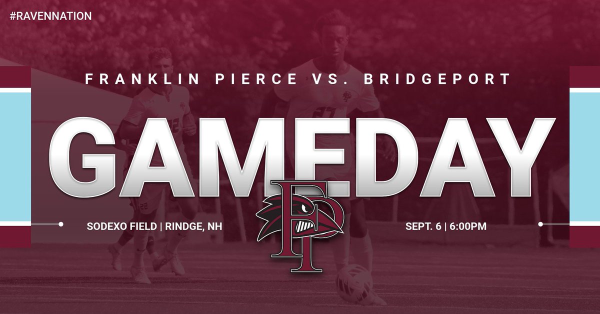 FPUMSoccer's tweet photo. We take on the Purple Knights in our final out-of-conference match up vs. Bridgeport !
π Bridgeport
π Sept. 6
β° 6:00PM
π Sodexo Field
Ponchos, Rain Boots and Canoes not included with admission, but weβll have tents to keep you dry βοΈ
#FPUMS | #RavenNation https://t.co/Cd4NVeH8RK
