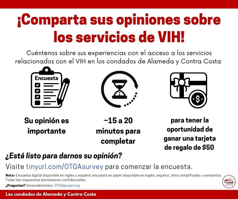OaklandTGA's tweet photo. Completing this survey gives you a voice to help us understand your health care needs and what HIV services are most important to you. Please take a moment to share your experience, and please share this survey with others you know. https://t.co/Toz8yKYkek https://t.co/5Ow4UcEaFG