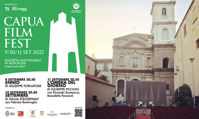 CAPUA - Week end di cinema all’aperto con il Teatro Ricciardi casertafocus.net/home/index.php…