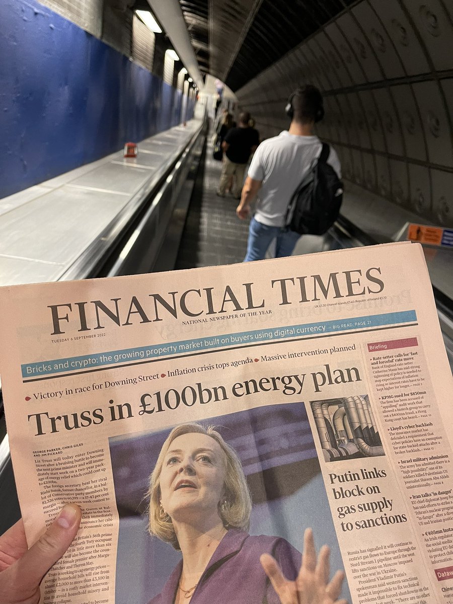 ccmiller's tweet photo. In the first sentence announcing Truss as the UK's new PM, the FT states she's working on a £100,000,000,000 relief package. We don't need additional evidence that more energy solutions are required. We need action.
@ThoriumNetwork #EnergyCrisis @CMGCleanTech #truss https://t.co/FmqdOB0Bcg
