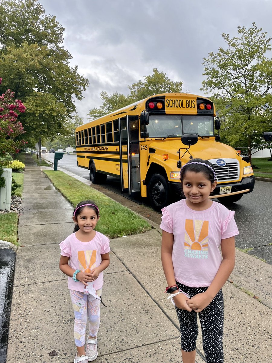School bells are ringing loud and clear; vacation’s over, school is here!

Nira in #Kindergarten
Nia’s #3rdGrade

#TimeToRise #TimeForSchool #FirstDayOfSchool  #BackToSchool #MLKEdison #BlueLions #PutYourBestPawForward <a href="/mlk_elementary/">MLK Elementary School</a> <a href="/MissAshleyG110/">Ashley Gorda</a> <a href="/CiarroccaCallie/">Callie Ciarrocca</a>