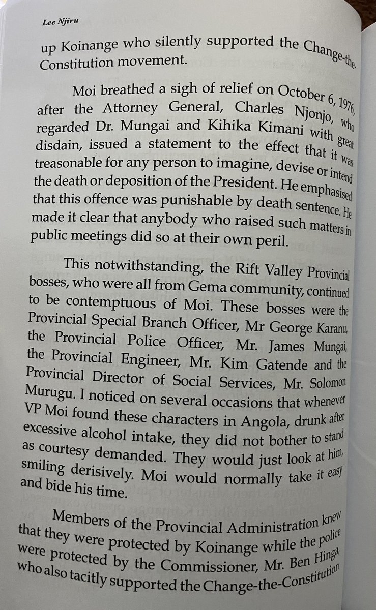EdwardKakumu's tweet image. #UnboxingHistory
#PresidentsPressman

Creating comparisons of these two pages with current political happenings in Kenya, reveals correlations beyond imagination. 

 #RichContent