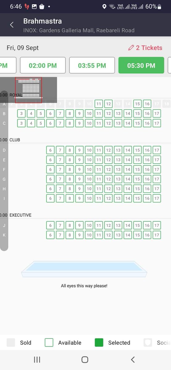AlphaVictorVA's tweet photo. Housefull advance bookings for Bramhastra 🤣🤣🤣...

#BoycottBramhashtra https://t.co/lb3M76YT0T