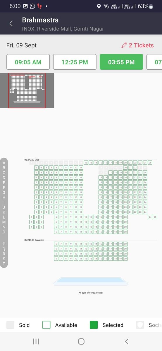 AlphaVictorVA's tweet photo. Housefull advance bookings for Bramhastra 🤣🤣🤣...

#BoycottBramhashtra https://t.co/lb3M76YT0T