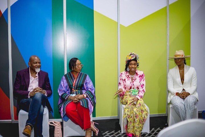 P A N E L  C O N V E R S A T I O N S ~ Industry experts <a href="/Style_territory/">tenioluwo</a> , @styleconnaisseur , <a href="/rhodaebun/">The Incredible RHODA EBUN</a> <a href="/solaoyebade/">Sola Oyebade aka Mr Mahogany</a> &amp; <a href="/EjiroAmosTafiri/">EjiroAmosTafiri</a> had an interesting panel session on the Evolution and Journey ahead for the Nigerian Fashion Industry