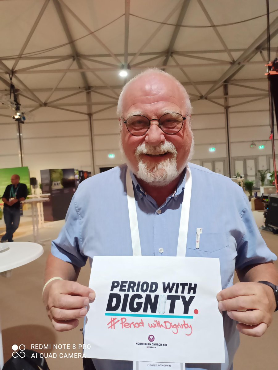 NorChurchAid's tweet photo. Breaking the taboo of menstruation at #WCCAssembly #Karlsruhe2022. All women and girls should be able to manage their menstruation in a healthy and safe manner - with dignity. #PeriodsWithDignity. @Oikoumene  @ACTAlliance https://t.co/NfyNM5P3s3