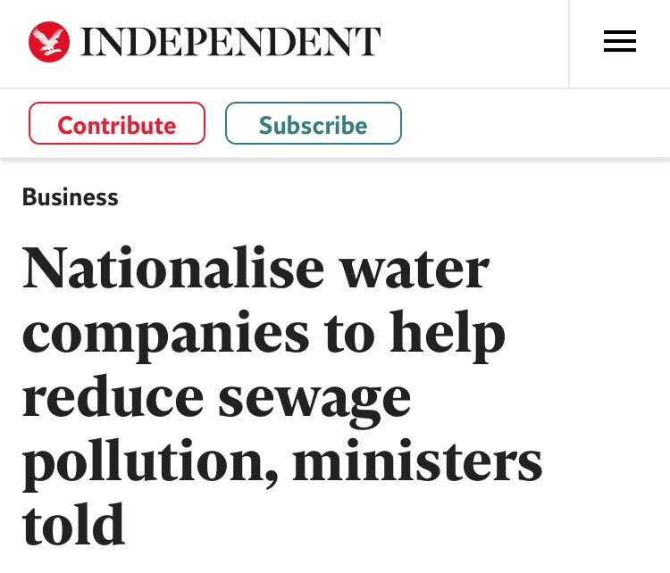 CarolineLucas's tweet photo. Our privatised water system has utterly failed – during a cost of living scandal, floundering water bosses are still taking home obscene pay packets. Over-paying to shareholders &amp; under-delivering to the public MUST stop – the sooner water is back in public hands, the better https://t.co/bKs8dvzAIq