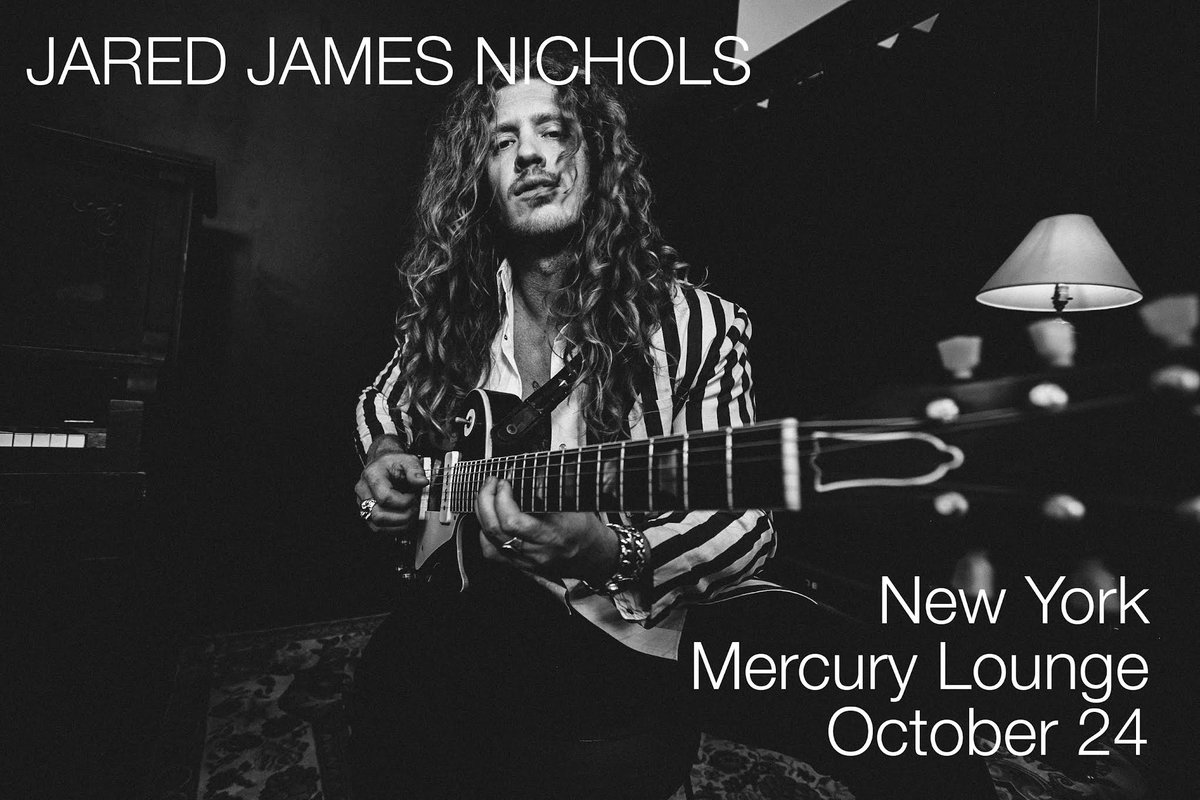 MercuryLoungeNY's tweet photo. *JUST ANNOUNCED*
10/24 Jared James Nichols
Tickets on sale Friday at 10am!
--> https://t.co/UH6BJXKBZo https://t.co/wl9iKTlz1C