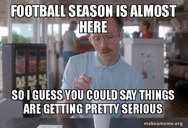 Good Morning and happy 1-year Anniversary Eve! ☕

If you haven't signed up for our fantasy football leagues in discord, you'd better get in there asap! 🏈

Also, don't forget to tune into the Dads of the Roundtable spaces tomorrow at 6pm EST for our 1-year anniversary spaces! 🚀