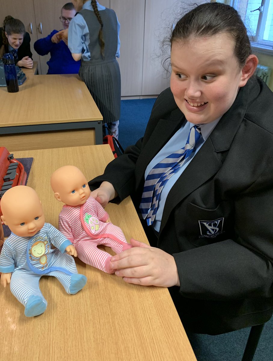 MrsBlair2021's tweet photo. A great interactive 2 hr session to start our Btech Child Development course @StVincentsL12 today with 9 keen pupils. So lively I got told off for the noise! #ActiveLearning #EngagedClassroom https://t.co/0rWTNFdo5V